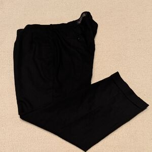 Louis Raphael Men's Elegant Black Dress Pants